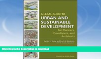 READ  A Legal Guide to Urban and Sustainable Development for Planners, Developers and Architects
