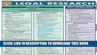 Ebook Legal Research (Quickstudy: Law) Free Read