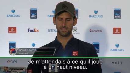 Masters - Djokovic: "Le moment de laisser la raquette de côté"