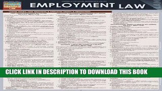 Ebook Employment Law (Quick Study: Law) Free Read