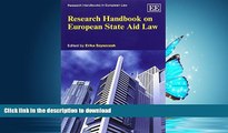 READ BOOK  Research Handbook on European State Aid Law (Research Handbooks in European Law