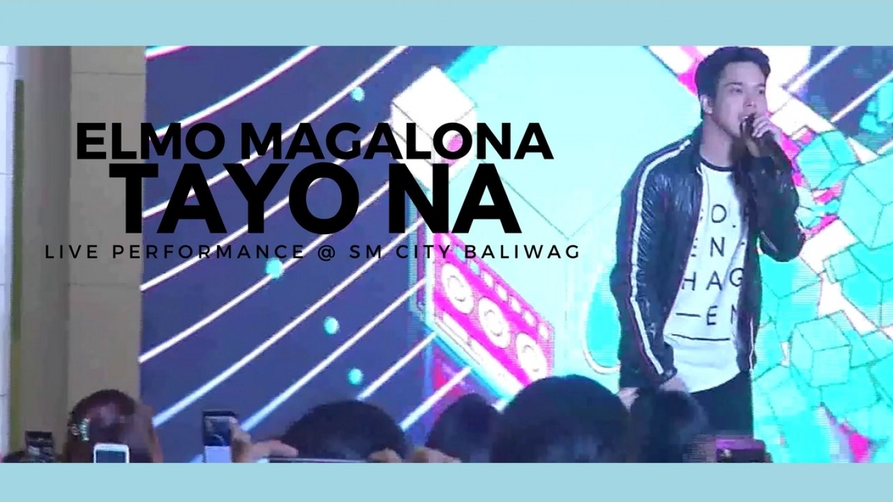 Elmo Magalona - Tayo Na (Live Performance @ SM City Baliwag) 11-13-2016
