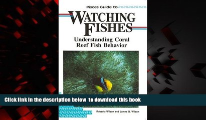 Best book  Pisces Guide to Watching Fishes: Understanding Coral Reef Fish Behavior (Lonely Planet