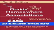Ebook The Law of Florida Homeowners Associations (Law of Florida Homeowners Associations