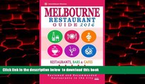 liberty book  Melbourne Restaurant Guide 2016: Best Rated Restaurants in Melbourne - 500