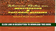 Ebook Islamic Rules on Menstruation   Post-Natal Bleeding Free Read