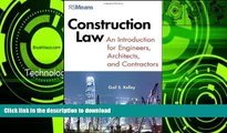 GET PDF  Construction Law: An Introduction for Engineers, Architects, and Contractors  PDF ONLINE