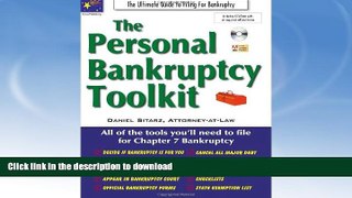 READ  The Personal Bankruptcy Toolkit FULL ONLINE