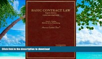 READ  Fuller And Eisenberg Basic Contract Law CONCISE EIGHTH EDITION (American Casebook Series)