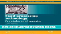 Best Seller Food Processing Technology: Principles and Practice (Woodhead Publishing in Food