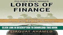 Ebook Lords of Finance: The Bankers Who Broke the World [MP3 AUDIO] [UNABRIDGED] (MP3 CD) Free