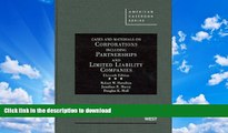 READ BOOK  Cases and Materials on Corporations Including Partnerships and Limited Liability