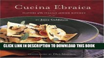 Ebook Cucina Ebraica: Flavors of the Italian Jewish Kitchen Free Read