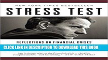 Best Seller Stress Test: Reflections on Financial Crises Free Read