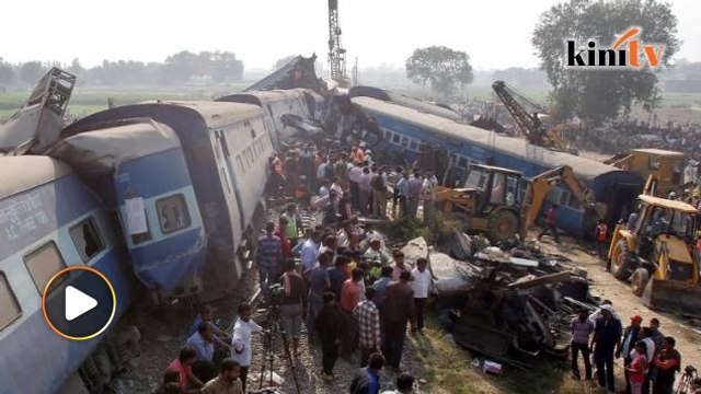 At least 120 killed as indian train derailed