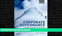 FAVORITE BOOK  Corporate Governance: Principles, Policies, and Practices FULL ONLINE