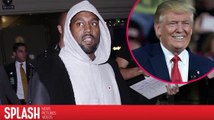 Kanye West le dice a los fanes que iba por Donald Trump