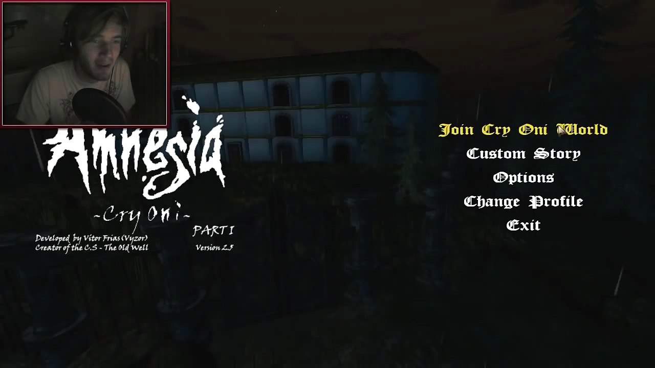 AO ONI IN AMNESIA! - Amnesia  Custom Story - Part 1 - Cry Oni