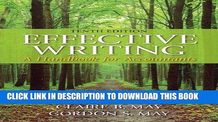 [PDF] Effective Writing: A Handbook for Accountants (10th Edition) Full Collection