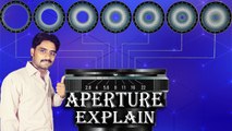 Aperture and Shutter Speed Detail Explained in [Hindi/Urdu]