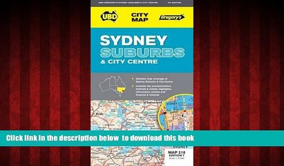 Read books  Sydney Suburbs and City Map 218 BOOOK ONLINE