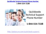 # Quickbooks Technical Support Phone Number - 1-844-554-7238