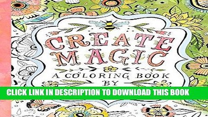 [PDF] Create Magic: A Coloring Book by Katie Daisy for Adults and Kids at Heart Full Colection