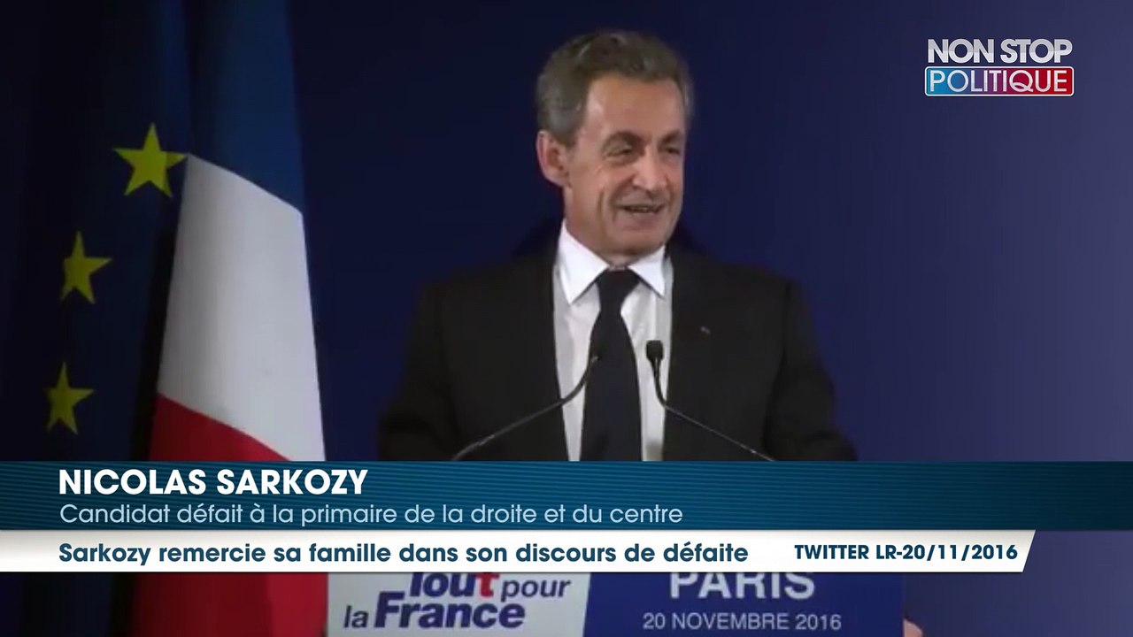 Nicolas Sarkozy retiré de la vie politique : il rend hommage à Carla Bruni