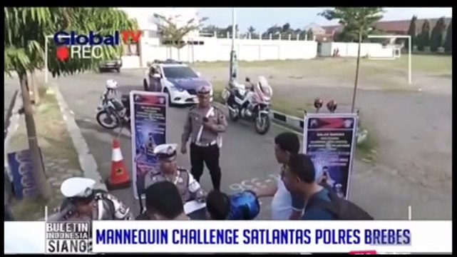 Mannequin Challenge Satlantas Polres Brebes