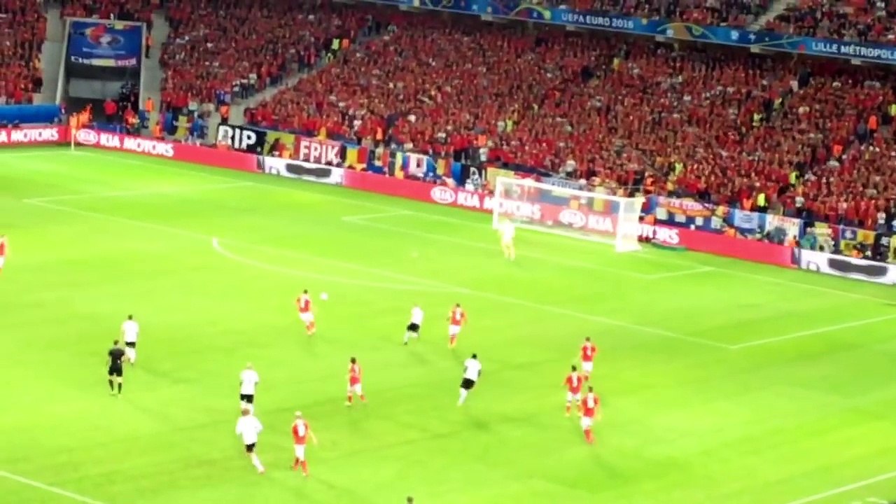 But Hal Robson Kanu Goal - Pays de Galles VS Belgique
