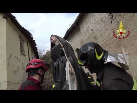 Castelsantangelo sul Nera (PG) - Terremoto. Recupero beni sacri (20.11.16)