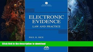 READ BOOK  Electronic Evidence: Law and Practice  BOOK ONLINE