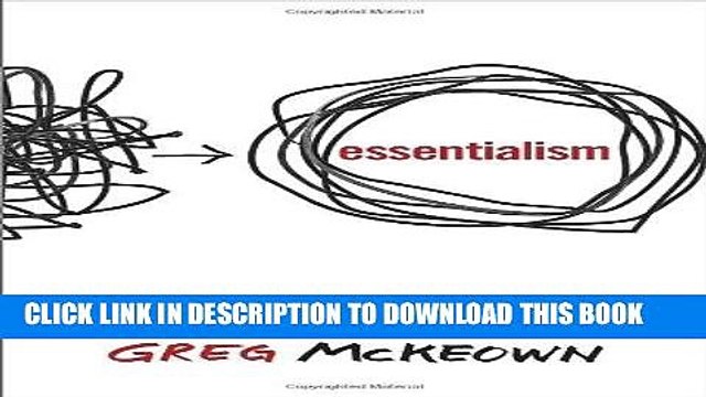 [PDF Kindle] Essentialism: The Disciplined Pursuit of Less Audiobook Free