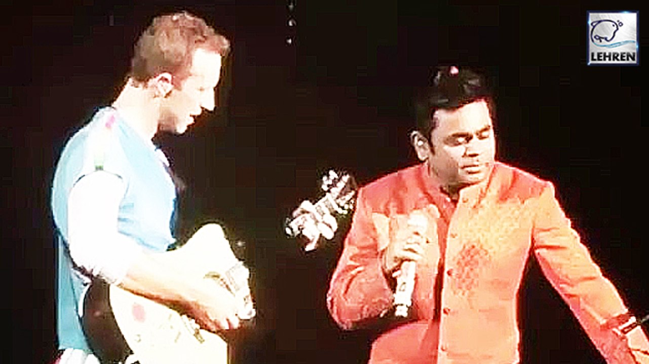 Chris Martin And AR Rahman Sang Vande Mataram | Global Citizen Festival