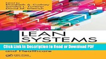 Read Lean Systems: Applications and Case Studies in Manufacturing, Service, and Healthcare Free