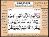 Quran in urdu Surah 003 Ayat 044A Learn Quran translation in Urdu Easy Quran Learning