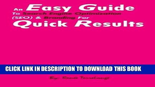 [PDF] Mobi An Easy Guide to Search Engine Optimization (SEO) Branding For quick results: