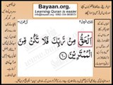 Quran in urdu Surah 003 Ayat 060 Learn Quran translation in Urdu Easy Quran Learning