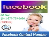 To click Facebook Contact Number 1-877-729-6626 For best outline facebook page