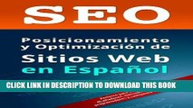 [PDF] Mobi SEO: Posicionamiento y OptimizaciÃ³n de Sitios Web en EspaÃ±ol (Spanish Edition) Full