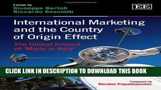 [PDF] Mobi International Marketing and the Country of Origin Effect: The Global Impact of  Made in