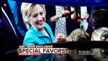 Watch this please: ABC NEWS Exposes HILLARY CLINTON received big donations for special favors!! 2016