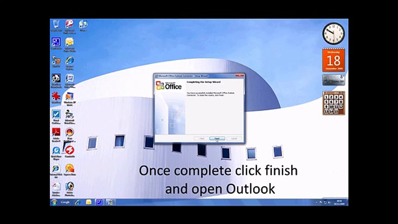 How to Setup Hotmail Account in Outlook 2007