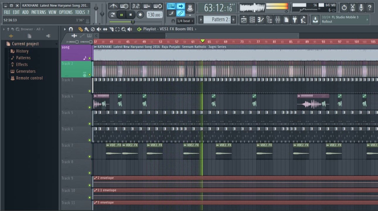 fl studio 12  full hindi haryanvi song remix and flp download