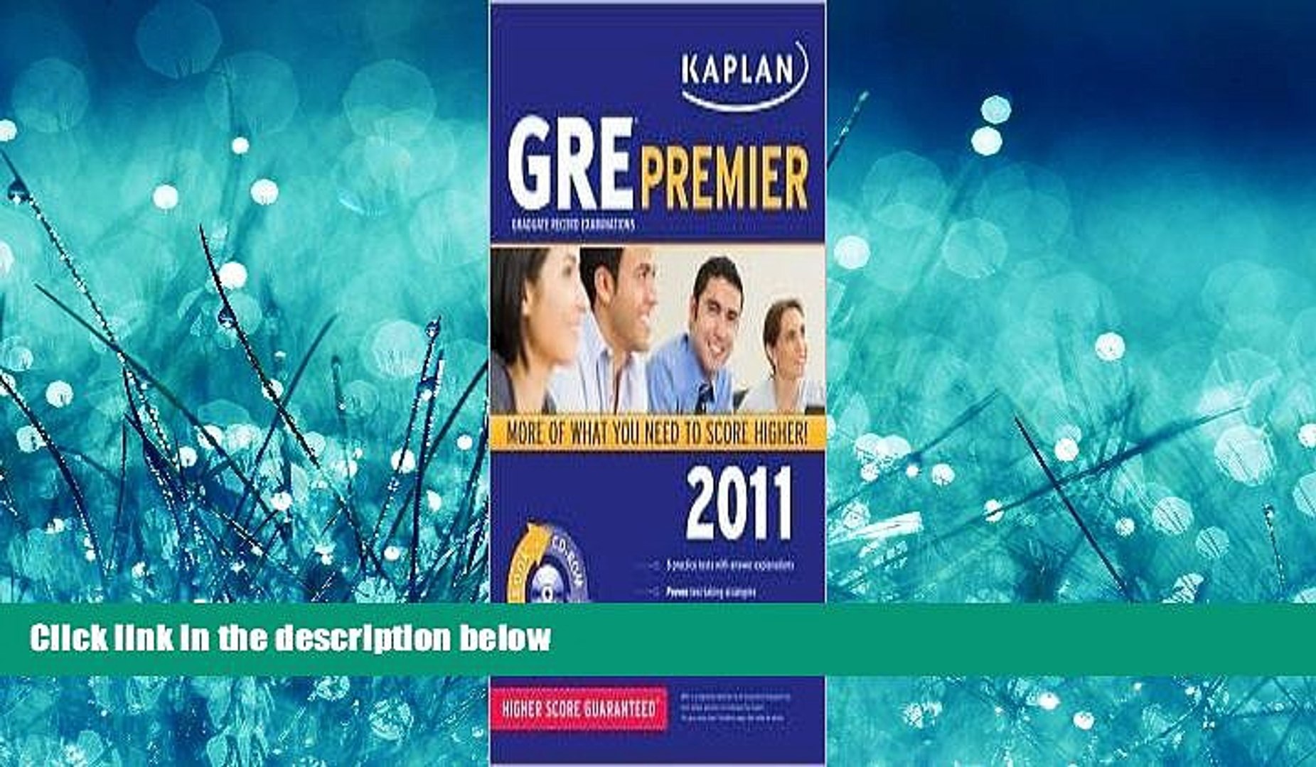 Read Book Kaplan Gre 2011 Premier With Cd Rom Publisher Kaplan Publishing Papcdr Edition Book - 