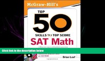READ THE NEW BOOK  McGraw-Hill s Top 50 Skills for a Top Score: SAT Math BOOOK ONLINE