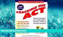 FAVORIT BOOK  Cracking the ACT with CD-ROM, 2000 Edition (Cracking the Act Premium Edition)