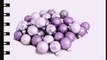 96ct Purple Lavender Shatterproof 4-Finish Christmas Ball Ornaments 1.5 (40mm)