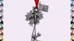 18th Hole Christmas Ornament antiqued Pewter with Austrian Crystals MADE IN USA