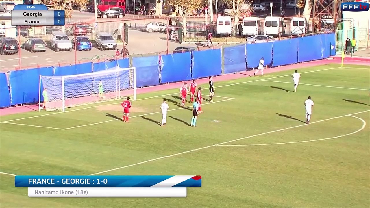 U19 Tournoi en Georgie, tous les buts